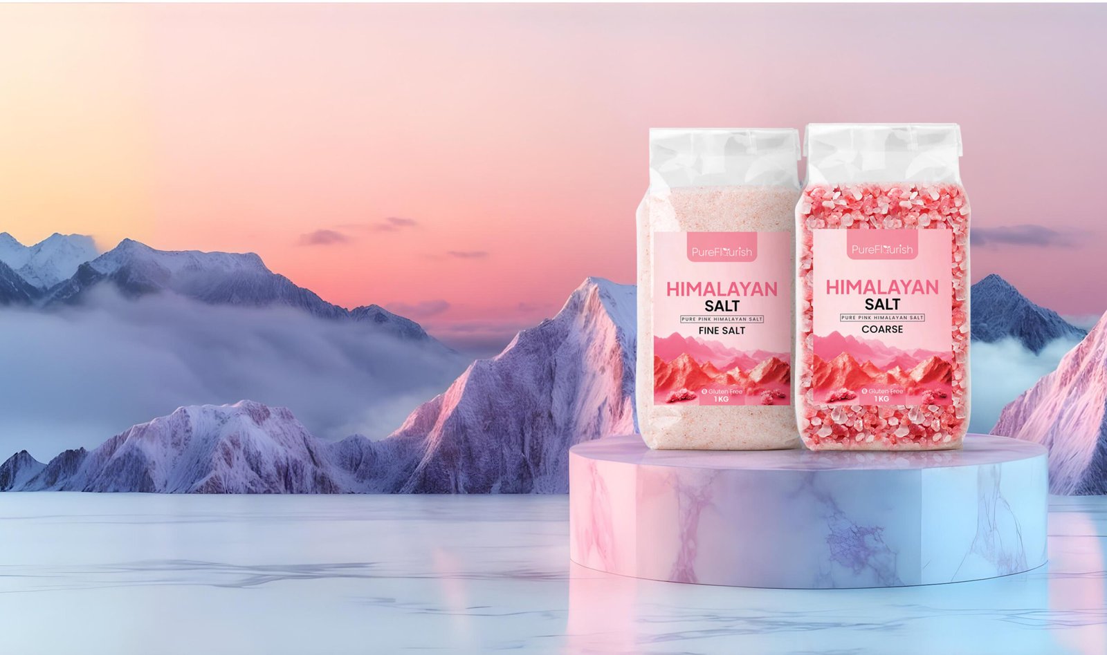 Salt Purity Discover the Natural Benefits of Pure Flourish Himalayan Pink Salt ...
